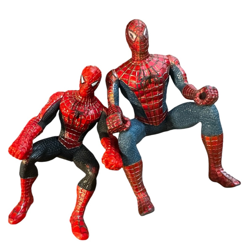 Spider-Man action figure 2002 Tobey Maguire Marvel movie